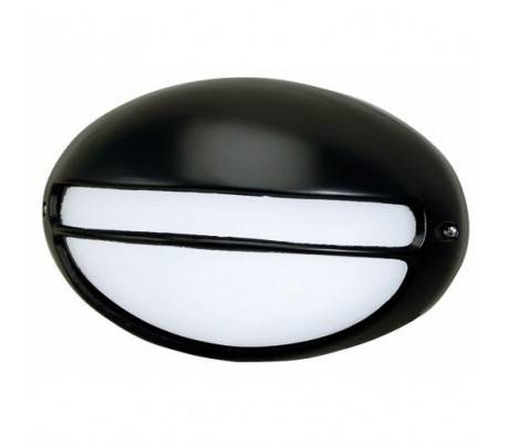 Lampe murale pour l'extérieur jardin en aluminium noir - TERRA-G