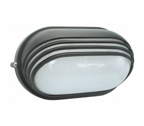 Lampe murale pour l'extérieur jardin en aluminium noir NONO-P