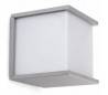 Lampe murale gris aluminium injecté extérieur - Kubick