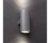 Applique extérieure en aluminium injecté gris foncé - Piston