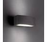 Applique extérieure en aluminium gris foncé - LATINA