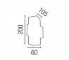 GU10 Lampe Applique extérieure en aluminium gris - MARA-2