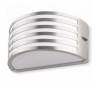 E27 paroi extérieure lampe murale en acier inoxydable de couleur noire - FEDON