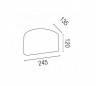 E27 paroi extérieure lampe murale en acier inoxydable de couleur noire - FEDON