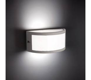 E27 extérieur Applique lampe en aluminium gris - NEGUS