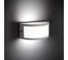 E27 extérieur Applique lampe en aluminium gris - NEGUS