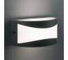 Applique G24-d3 mur extérieur en aluminium gris foncé - BONN