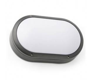 Extérieur applique murale lampe G24 aluminium injecté gris foncé - PORTS-2 gros 2 lumières