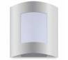 E27 applique murale extérieur en acier inoxydable de couleur nickel mat - ACIER-5