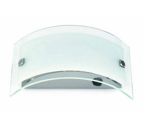 E14 Lampe Applique en métal chromé et de couleur cristal - SUNNY-P