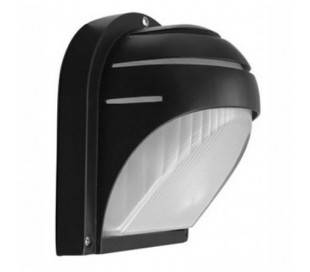 E27 Applique extérieure en aluminium noir - LIPO