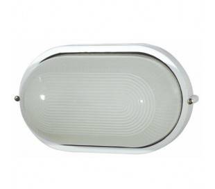 E27 extérieur applique murale en aluminium blanc - DERBY-P petite