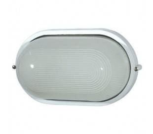 E27 extérieur applique murale en aluminium blanc - DERBY-sol majeur
