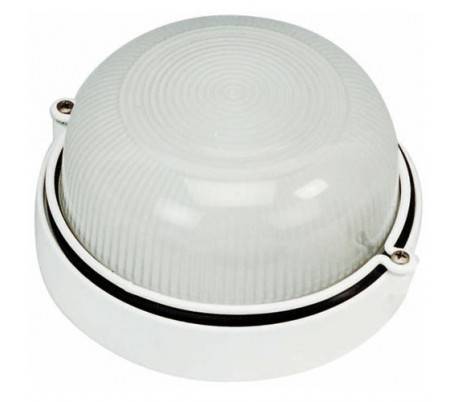 E27 extérieur applique murale en aluminium blanc - ASKOT-P petite