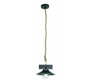 Nudos, lampe suspension en bois , marron, E27