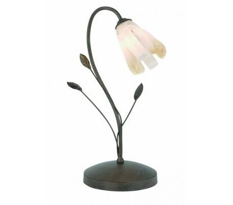 G9 Lampe de table en métal et brun - NAPOLES