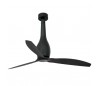 Eterfan Ventilateur De Plafond Noir Mat/Noir Avec 
