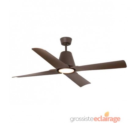 Typhoon Ventilateur De Plafond Marronavec Moteur D