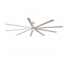 Manhattan Nickel Mat Ventilateur 9 Lames 