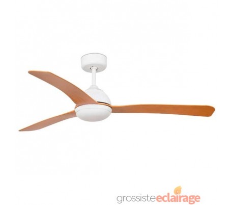 Ventilateur de plafond Faro Grid Ø1320Mm Blanc 3 Pales 