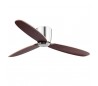 Ventilateur de plafond Faro Nias Ø132Cm Nickel Mat 3 Pales 