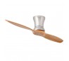 Ventilateur de plafond Faro Lama Ø 143 Cm Nickel Satiné Mat 2 Pales 