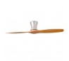 Ventilateur de plafond Faro Lama Ø 143 Cm Nickel Satiné Mat 2 Pales 