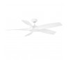 Ventilateur de plafond Faro Cocos Ø137Cms Blanc 5 Pales Led 20W 