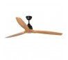 Ventilateur de plafond Faro Alo Ø 152Cm Marron Foncé 3 Pales Pin 