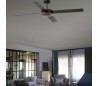 Ventilateur de plafond Faro Polea Ø1320Mm Brun 4 Lames 
