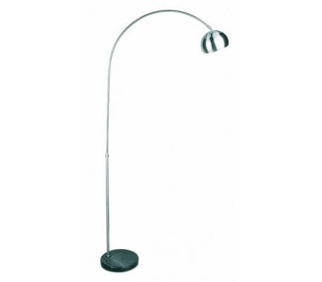 Lilium-1, lampe de pied en métal de nickel E27