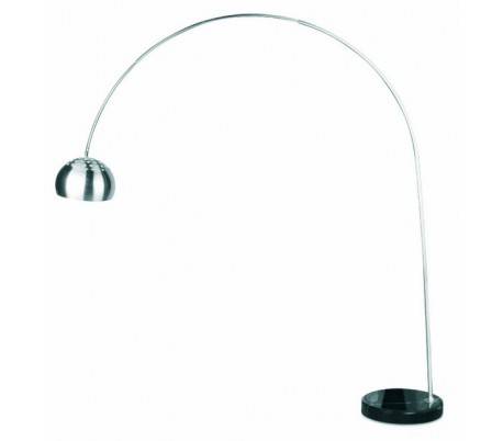 Lilium-2, lampe de pied, de métal en nickel mat E27