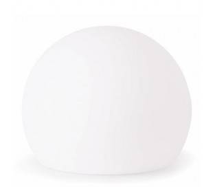 Éclairage distributeur grossiste - E27 jardin décoratif portable en polyéthylène blanc - petit BALDA