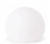 E27 jardin portable décorative de couleur blanche en polyéthylène - grande BALDA