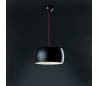 Nanko, lampe suspension, en aluminium ,E27 en noir et blanc