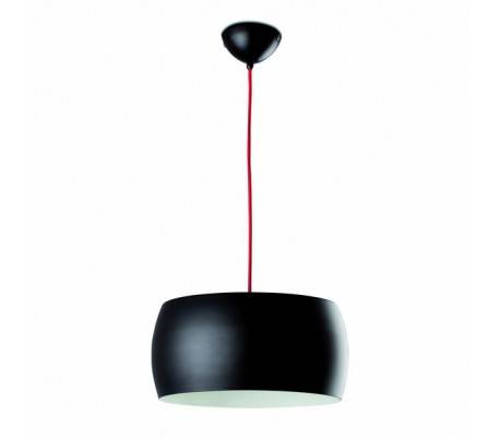 Pendentif en aluminium pour Nanko interne E27 en noir et blanc