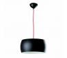 Pendentif en aluminium pour Nanko interne E27 en noir et blanc
