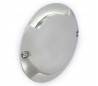 Lampe à LED pour mur extérieur surface de couleur nickel mat en aluminium - KEENAN