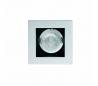 Onyx-1 en aluminium recouvert gris GU10 Spot