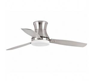 Ventilateur au plafond nickel avec Matt THONSÁY modèle léger