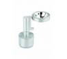 Aluminium surface évidée radiale-1 pour l'intérieur mat nickel GX 5,3