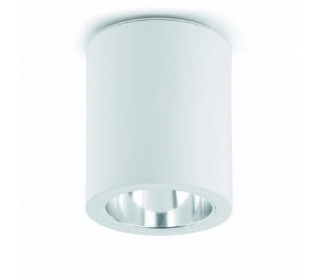 Surface de la plaque d'aluminium pour l'intérieur-1 intégré E27 Blanc