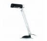 Lampe de bureau en aluminium et intérieur en PVC noir ELBA E27