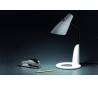 Lampe de bureau ZEUS PVC intérieur blanc E27 flexo