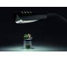 Lampe de bureau YETI PVC intérieur blanc E27 flexo
