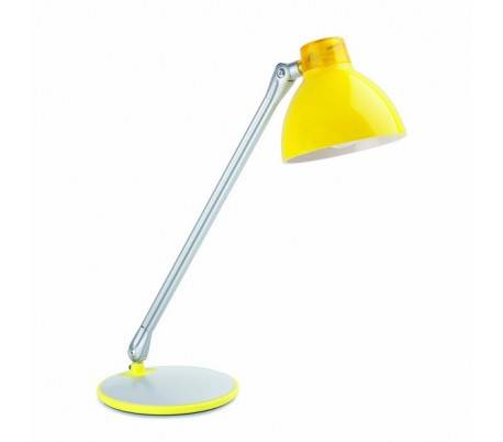 Aluminium léger SELENE bureau E27 jaune intérieur