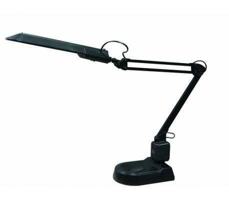 Lampe de bureau en métal et PVC LASER interne PL Noir