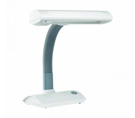 Lampe de bureau en PVC Métis intérieur blanc PL