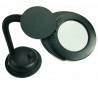 PVC loupe Lampe de bureau lentille en verre pour l'intérieur noir G10