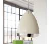 Toit pendentif en acier LAMPETTA intérieur beige E27